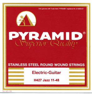 Pyramid Stainless Steel Electric Guitar Strings H427 Jazz 11-48