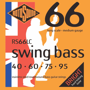 Rotosound 66 Stainless Steel Swing Electric Bass Strings