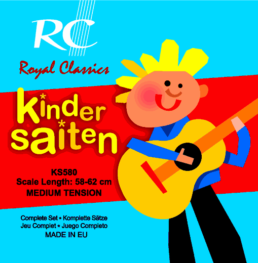 Royal Classics KinderSaiten Classical Strings Medium Tension KS520 20-22 in
