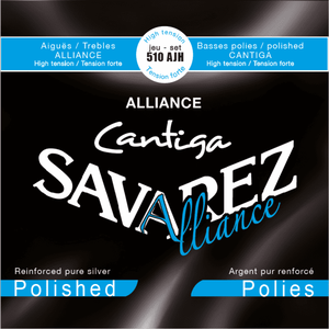 Savarez 510AJH Alliance Cantiga Polished Classical Guitar Strings High Tension