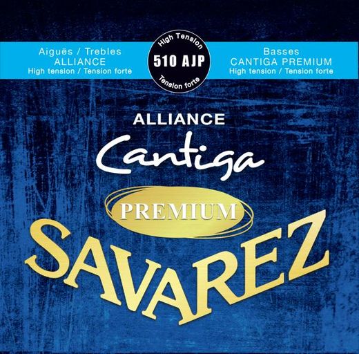 Savarez 510AJP Alliance Cantiga Premium Classical Guitar Strings High Tension