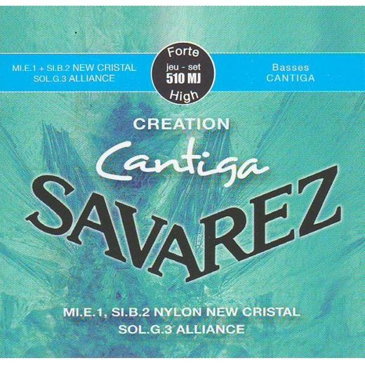 Savarez 510MJ Creation Cantiga Classical Guitar Strings High Tension