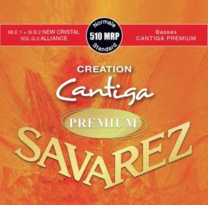 Savarez 510MRP Creation Cantiga Premium Classical Guitar Strings Standard Tension