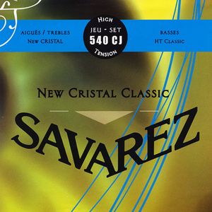 Savarez 540CJ New Cristal Classical Guitar Strings - High Tension