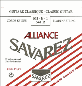Savarez Alliance NT Classic Classical Guitar Single Strings - Normal Tension 541R MI E1