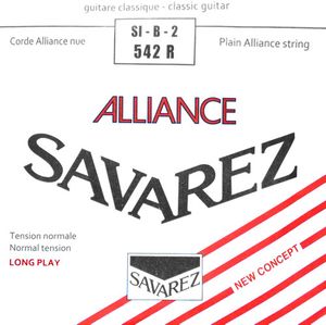 Savarez Alliance NT Classic Classical Guitar Single Strings - Normal Tension 542R S1 B 2