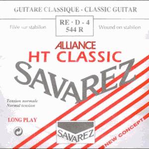 Savarez Alliance NT Classic Classical Guitar Single Strings - Normal Tension 544R RE D 4