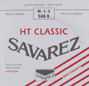 Savarez Alliance NT Classic Classical Guitar Single Strings - Normal Tension 546R MI E 6