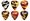 Snark Sigmund Freud Celluloid Guitar Picks 12 Pack 70C Medium .70