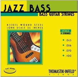 Thomastik-Infeld Jazz Nickel Flat Wound Round Core Electric Bass Strings
