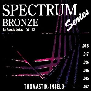 Thomastik-Infeld Spectrum Bronze Acoustic Guitar Strings SB113 Medium 13-57