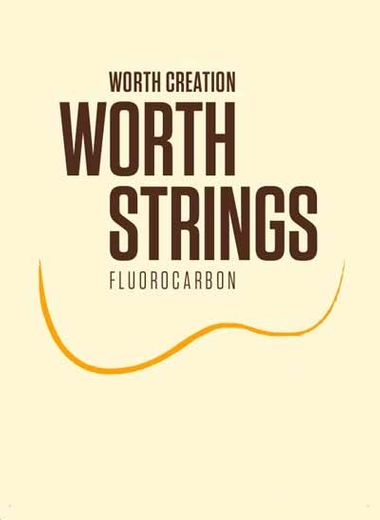 Worth Premium Ukulele Strings Clear Fluorocarbon Light Low-G