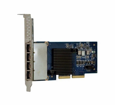00D1998 IBM Quad-Ports RJ-45 1Gbps 10Base-T/100Base-TX/1000Base-T Gigabit Ethernet PCI Express 2.1 x4 Server Network Adapter by Intel