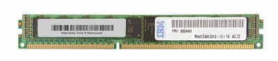 00D4991 IBM 8GB PC3-12800 DDR3-1600MHz ECC Registered CL11 240-Pin DIMM Single Rank Memory Module for BladeCentre
