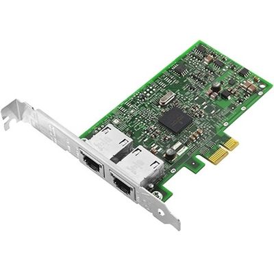 00FCGN Dell Broadcom 5720 Dual-Ports 1Gbps Low Profile Network Interface Card for PowerEdge R620, R720, R820