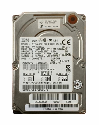 00K0376 IBM Travelstar 4LP 2.1GB 4000RPM ATA/IDE 96KB Cache 2.5-inch Internal Hard Drive