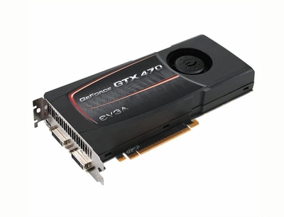012-P3-1472-KR EVGA GeForce GTX 470 1280MB 320-Bit GDDR5 PCI Express 2.0 x16 Dual DVI/ HDMI Video Graphics Card