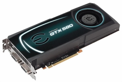 015-P3-1580-B3 EVGA GeForce GTX 580 1536MB 384-Bit GDDR5 PCI Express 2.0 x16 Dual DVI/ mini HDMI/ HDCP Ready SLI Support Video Graphics Card