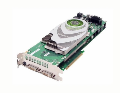 01G-P2-N590-A1 EVGA e-GeForce 7900 GX2 1GB 256-Bit GDDR3 PCI Express x16 Dual DVI/ HDTV Out/ SLI Support/ Quad SLI Video Graphics Card