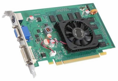 01G-P2-N793-A1 EVGA GeForce 8500 GT 1GB 128-Bit GDDR2 PCI Express x16 HDCP Ready/ SLI Support Video Graphics Card