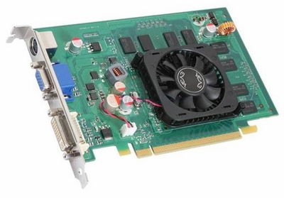 01G-P2-N793-L1 EVGA GeForce 8500 GT 1GB 128-bit GDDR2 PCI Express x16 HDCP Ready/ SLI Support Video Graphics Card
