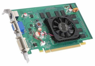 01G-P2-N793-TR EVGA GeForce 8500 GT 1GB 128-Bit GDDR2 PCI Express x16 HDCP Ready/ SLI Support Video Graphics Card