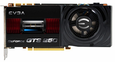 01G-P3-1151-TR EVGA GeForce GTS 250 1GB GDDR3 PCI Express x16 Video Graphics Card