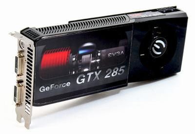 01G-P3-1180-BM EVGA GeForce GTX 285 1GB 512-Bit DDR3 PCI Express 2.0 x16 Dual DVI/ HDTV-Out/ HDCP Ready/ SLI Support Video Graphics Card