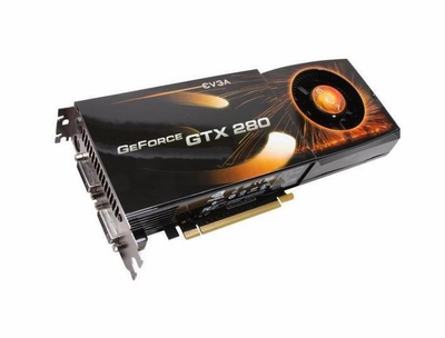 01G-P3-1286-K1 EVGA nVidia GeForce GTX 280 FTW Edition 1GB 512-Bit GDDR3 PCI Express 2.0 Video Graphics Card