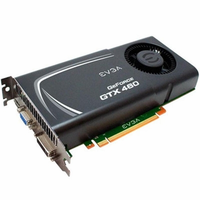 01G-P3-1365-TR EVGA GeForce GTX 460 1GB GDDR5 256-Bit PCI Express 2.0 DVI-I/ VGA/ Mini-HDMI/ SLI Support Video Graphics Card