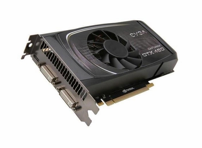 01G-P3-1372-ER EVGA GeForce GTX 460 SuperClocked 1GB 256-Bit GDDR5 PCI Express 2.0 x16 Dual DVI mini HDMI Video Graphics Card