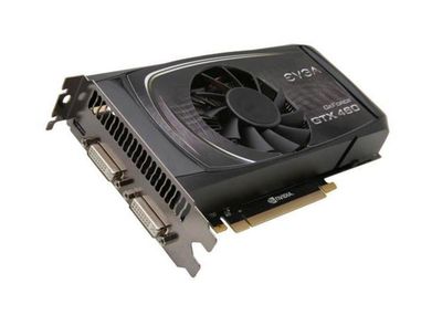 01G-P3-1372 EVGA GeForce GTX 460 SuperClocked 1GB 256-bit GDDR5 PCI Express 2.0 x16 Dual DVI/ Mini-HDMI Video Graphics Card