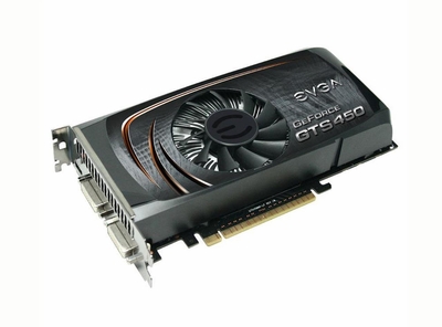 01G-P3-1452 EVGA GeForce GTS 450 Superclocked 1GB GDDR5 PCI Express 2.0 Dual DVI/ Mini-HDMI SLI Ready Video Graphics Card