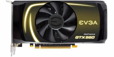 01G-P3-1460-BR EVGA GeForce GTX 560 1GB GDDR5 PCI Express 2.0 Dual DVI/ Mini HDMI SLI Ready Video Graphics Card