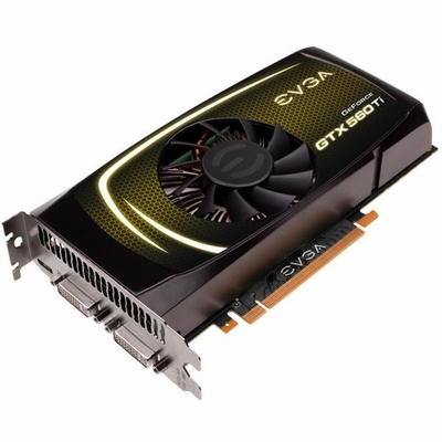 01G-P3-1560-AR EVGA GeForce GTX 560 TI 1GB GDDR5 256-bit HDCP Ready SLI Support PCI Express 2.0 x16 Video Graphics Card