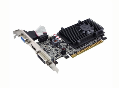 01G-P3-2615-KR-A1 EVGA GeForce GT 610 1GB 64-Bit DDR3 PCI Express 2.0 x16 DVI/ HDMI/ D-Sub/ HDCP Ready Video Graphics Card