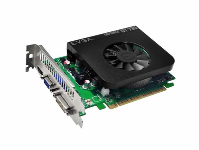 01G-P3-3736-A1 EVGA GeForce GT 730 1GB 128-bit GDDR5 PCI Express 2.0 DVI/ HDMI Video Graphics Card