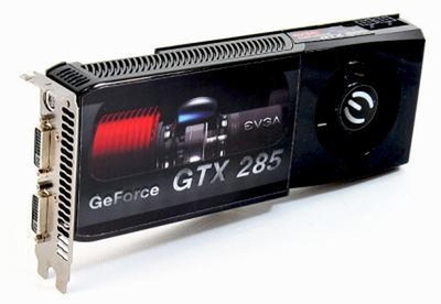 01GP31180B1 EVGA GeForce GTX 285 1GB 512-Bit DDR3 PCI Express 2.0 x16 Dual DVI/ HDTV-Out/ HDCP Ready/ SLI Support Video Graphics Card