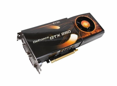 01GP31283B1 EVGA GeForce GTX 280 1GB 512-bit GDDR3 PCI Express 2.0 x16 Video Graphics Card