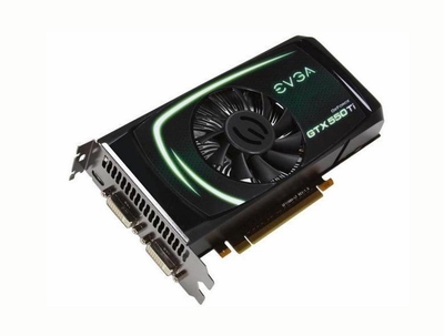 01GP32056AR EVGA GeForce GTX 550 TI FPB 1GB GDDR5 PCI Express 2.0 Dual DVI/ Mini-HDMI SLI Ready Video Graphics Card