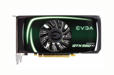 01GP32056LA EVGA GeForce GTX 550 TI FPB 1GB GDDR5 PCI Express 2.0 Dual DVI/ Mini-HDMI SLI Ready Video Graphics Card