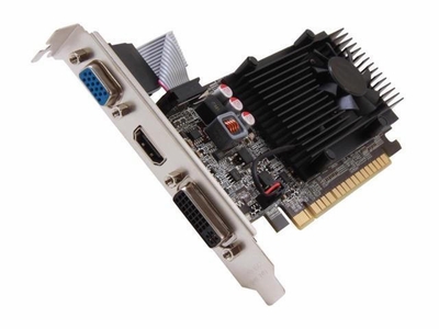 01GP32615LA EVGA GeForce GT 610 1GB 64-bit DDR3 PCI Express 2.0 x16 DVI/ HDMI/ D-Sub/ HDCP Ready Video Graphics Card