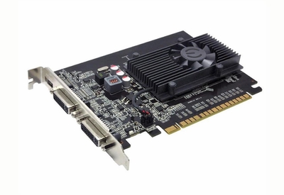 01GP32616A1 EVGA GeForce GT 610 1GB 64-bit DDR3 PCI Express 2.0 x16 Dual DVI/ Mini-HDMI/ HDCP Ready Video Graphics Card
