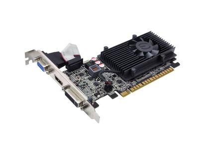 02G-P3-2619-L1 EVGA GeForce GT 610 2GB GDDR3 PCI Express 2.0 x16 DVI/ HDMI/ D-Sub/ HDCP Ready Video Graphics Card