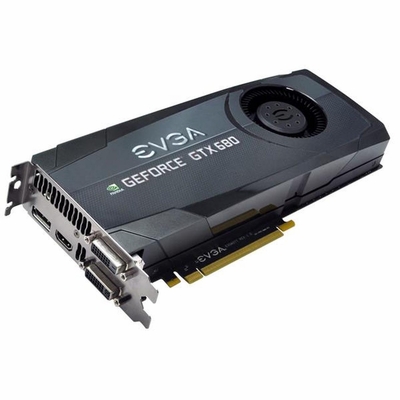 02G-P4-2680-BM EVGA GeForce GTX 680 2GB GDDR5 256-bit PCI Express 3.0 x16 Dual-Link DVI Supported/ HDMI/ DisplayPort HDCP Ready SLI Supported Video Graphics Card