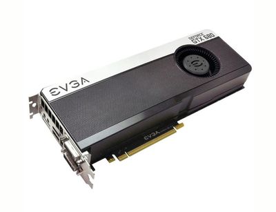 02G-P4-3686 EVGA GeForce GTX 680 FTW 2GB 256-bit GDDR5 PCI Express 3.0 x16 HDCP Ready/ SLI Support Video Graphics Card