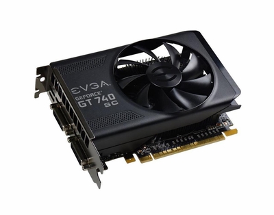 02G-P4-3747-LA EVGA GeForce GT 740 Superclocked 2GB GDDR5 128-bit PCI Express 3.0 x16 DVI/ DVI-D/ Mini-HDMI Video Graphics Card