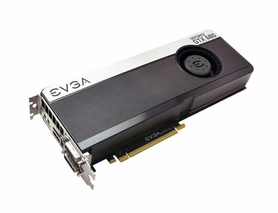 02GP43686B1 EVGA GeForce GTX 680 FTW 2GB 256-bit GDDR5 PCI Express 3.0 x16 HDCP Ready/ SLI Support Video Graphics Card