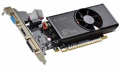 02GP43740KR EVGA GeForce GT 740 2GB GDDR5 PCI Express Dvi-d/ HDMI Vga Video Graphics Card