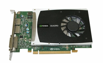 02PNXF Dell 1GB nVidia Quadro 2000 GDDR5 PCI Express Video Graphics Card